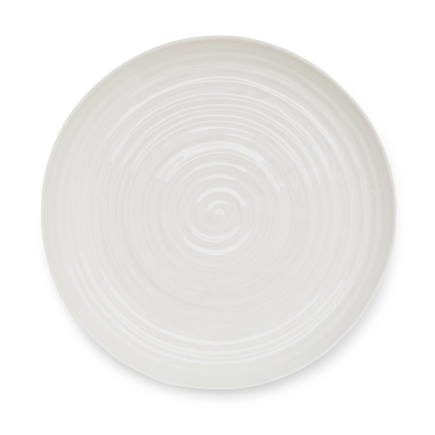 top view of cake plate.