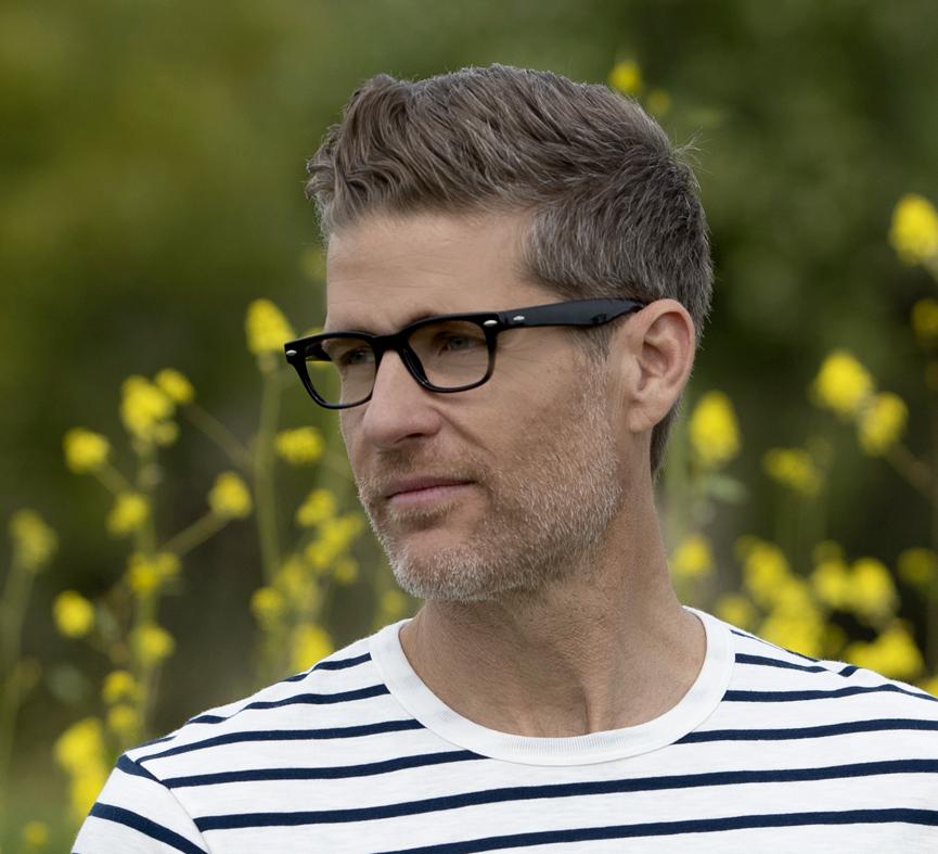 Peepers - Clark Blue Light Reading Glasses, Black