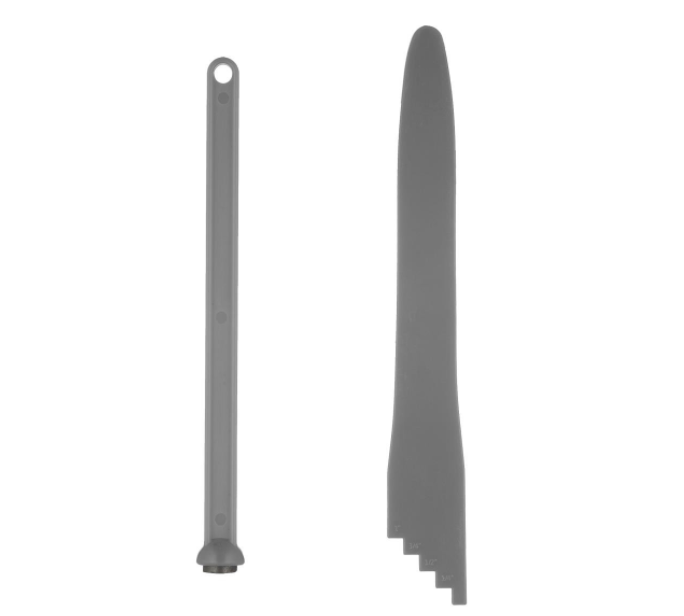 canning tools on white background.