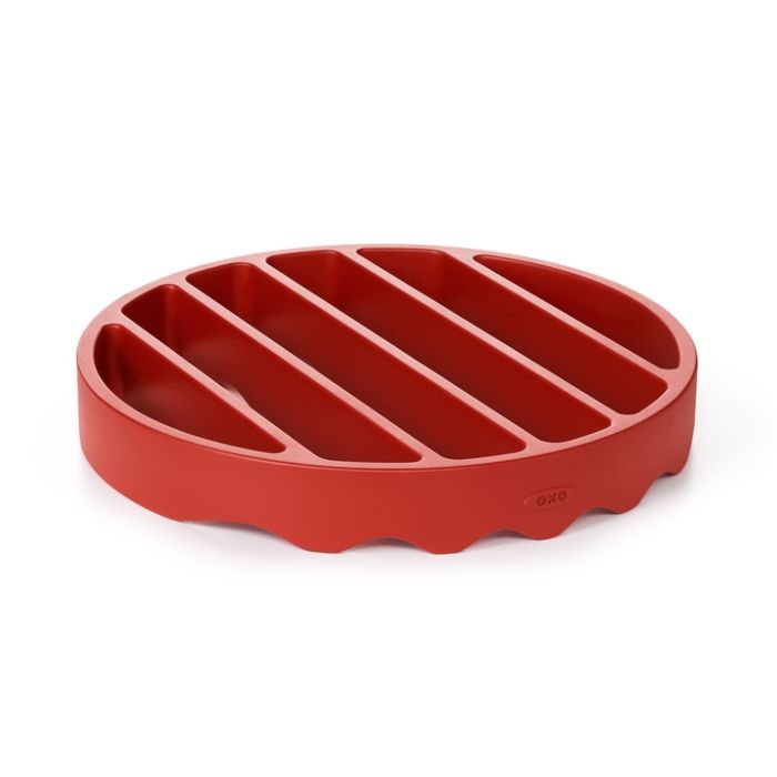 Handy Gourmet Adjustable Silicone Roasting, Red