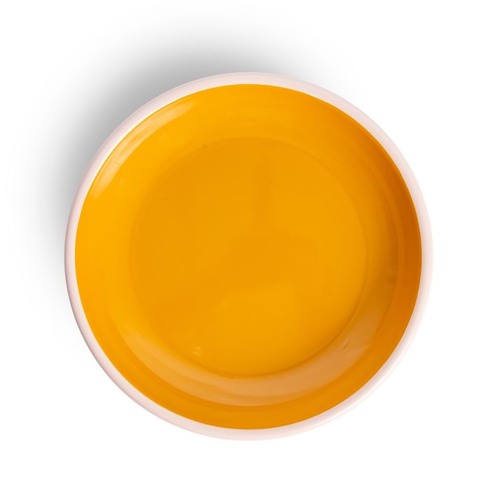 Crow Canyon - The Get Out Enamel Coupe Dinner Plate, Pink & Mustard –  Kitchen Store & More