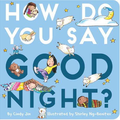 cover of book has childing going to sleep in the letters of the title, author's name, and illustrators name