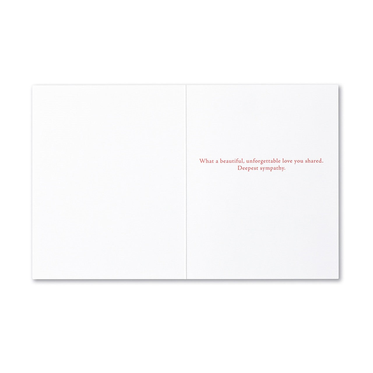 inside is white with red text