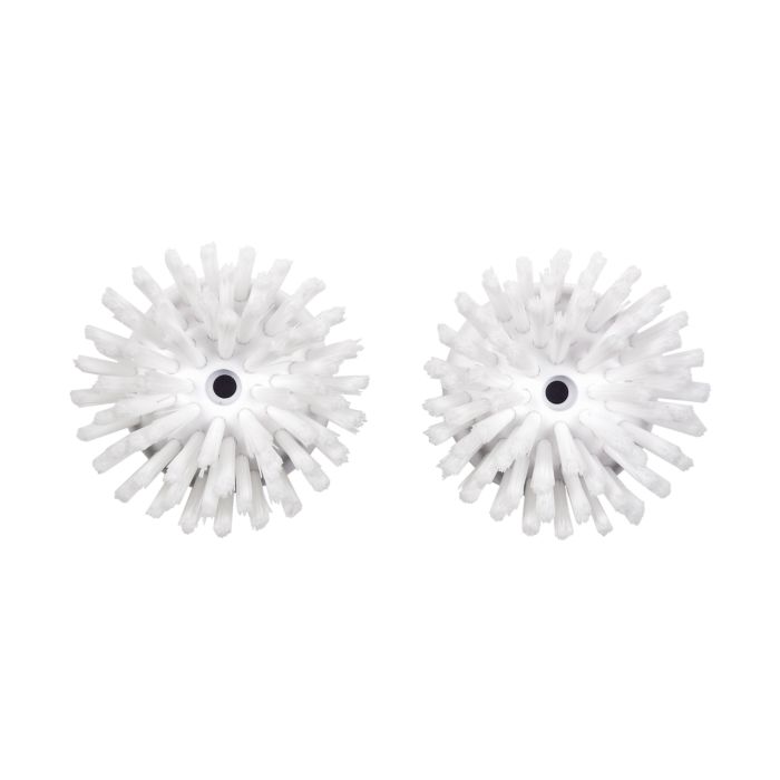 bottom view of replacement bristles.