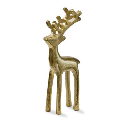 gold deer figurine.