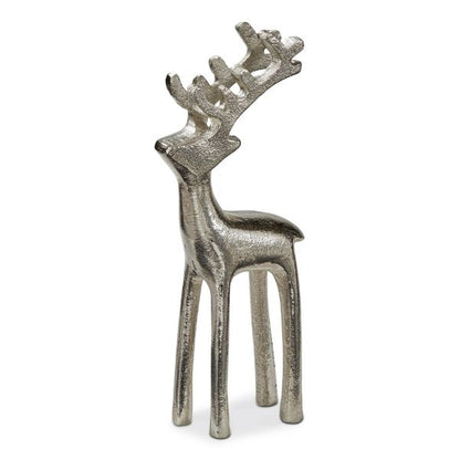 silver deer figurine.