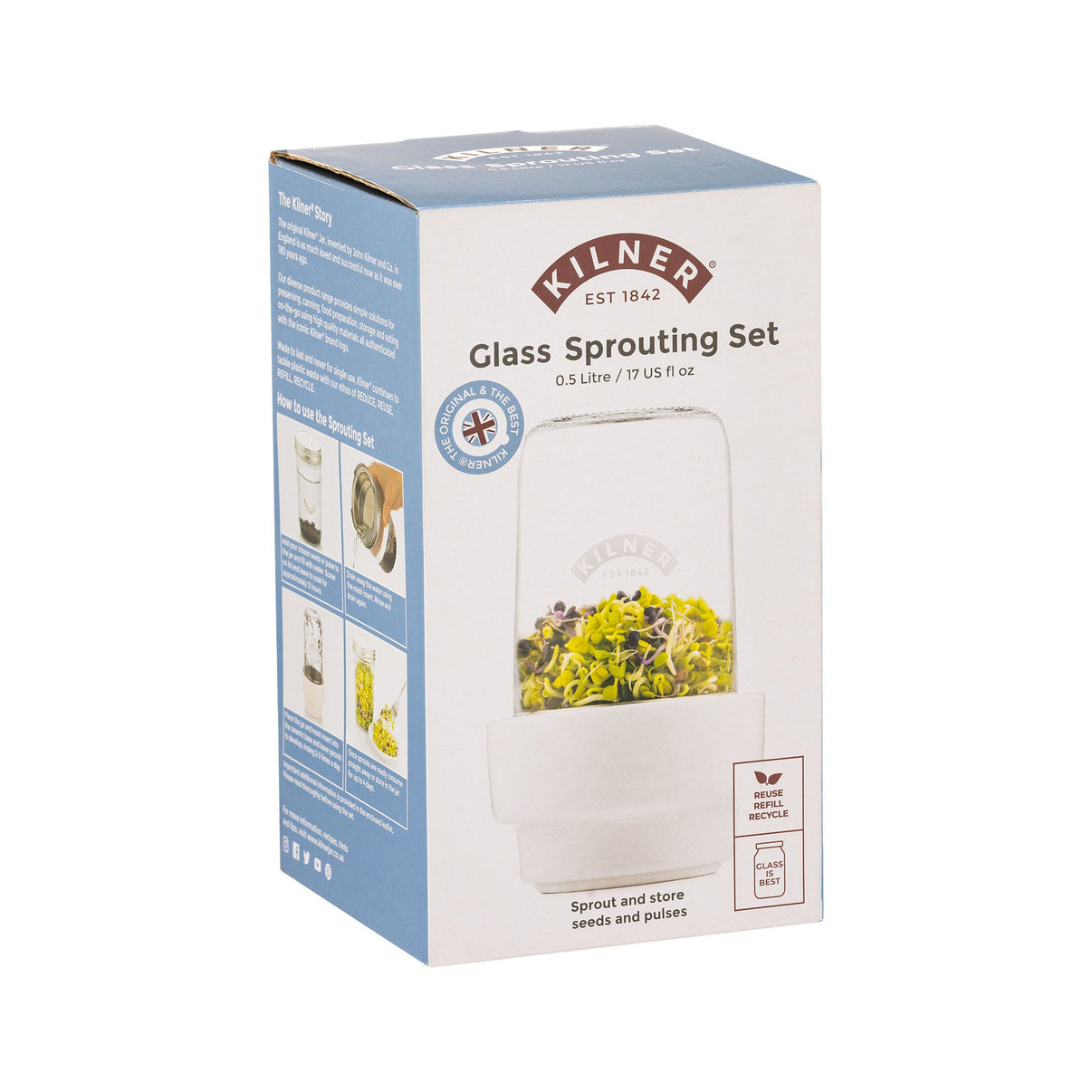 Kilner - Glass Sprouting Set – Kitchen Store & More