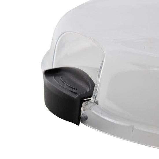 Close up of locking lid For round, build a board.