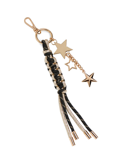 black Starlet Bag Charm on a white background