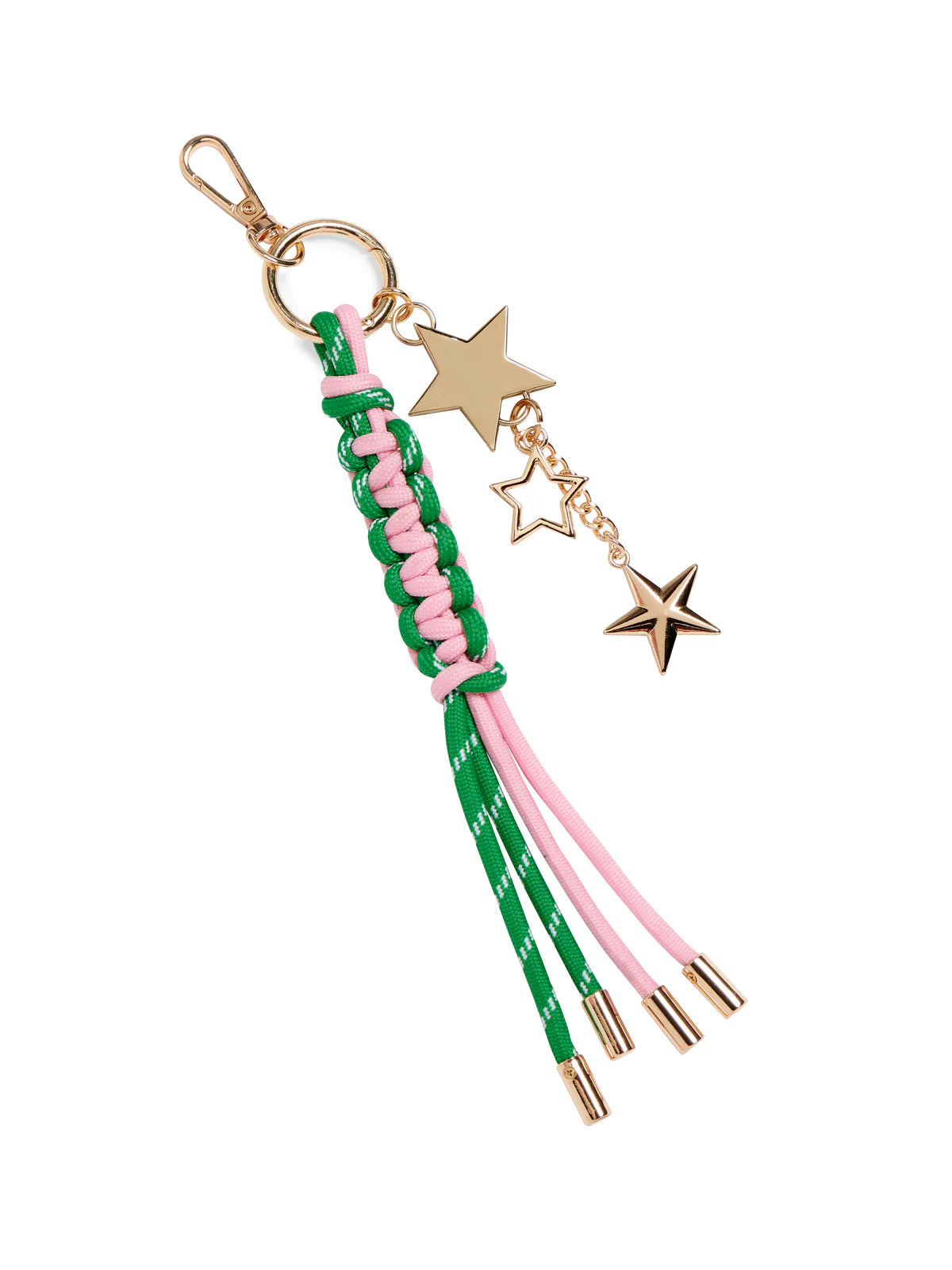 green Starlet Bag Charm shown on a white background