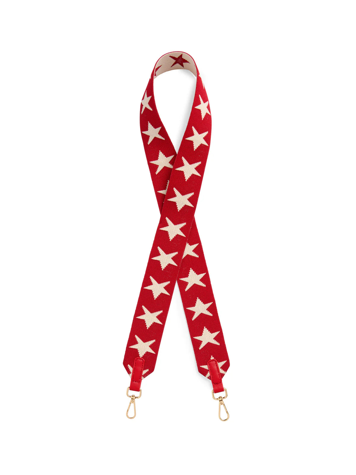 red Stars Game Day Strap shown on a white background