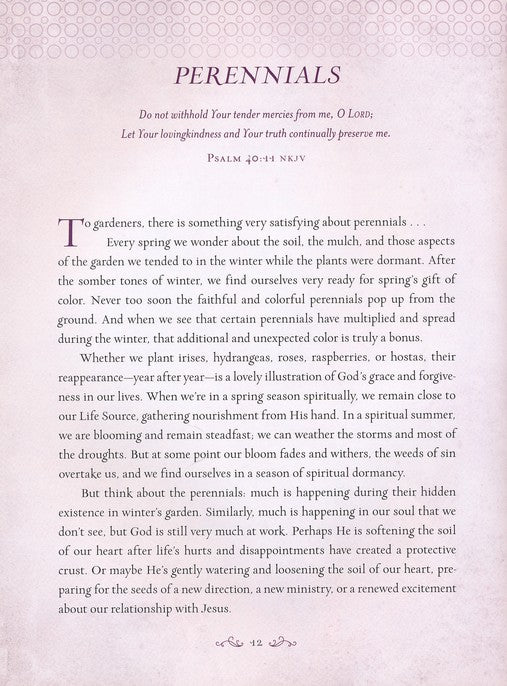 chapter page "perennials".