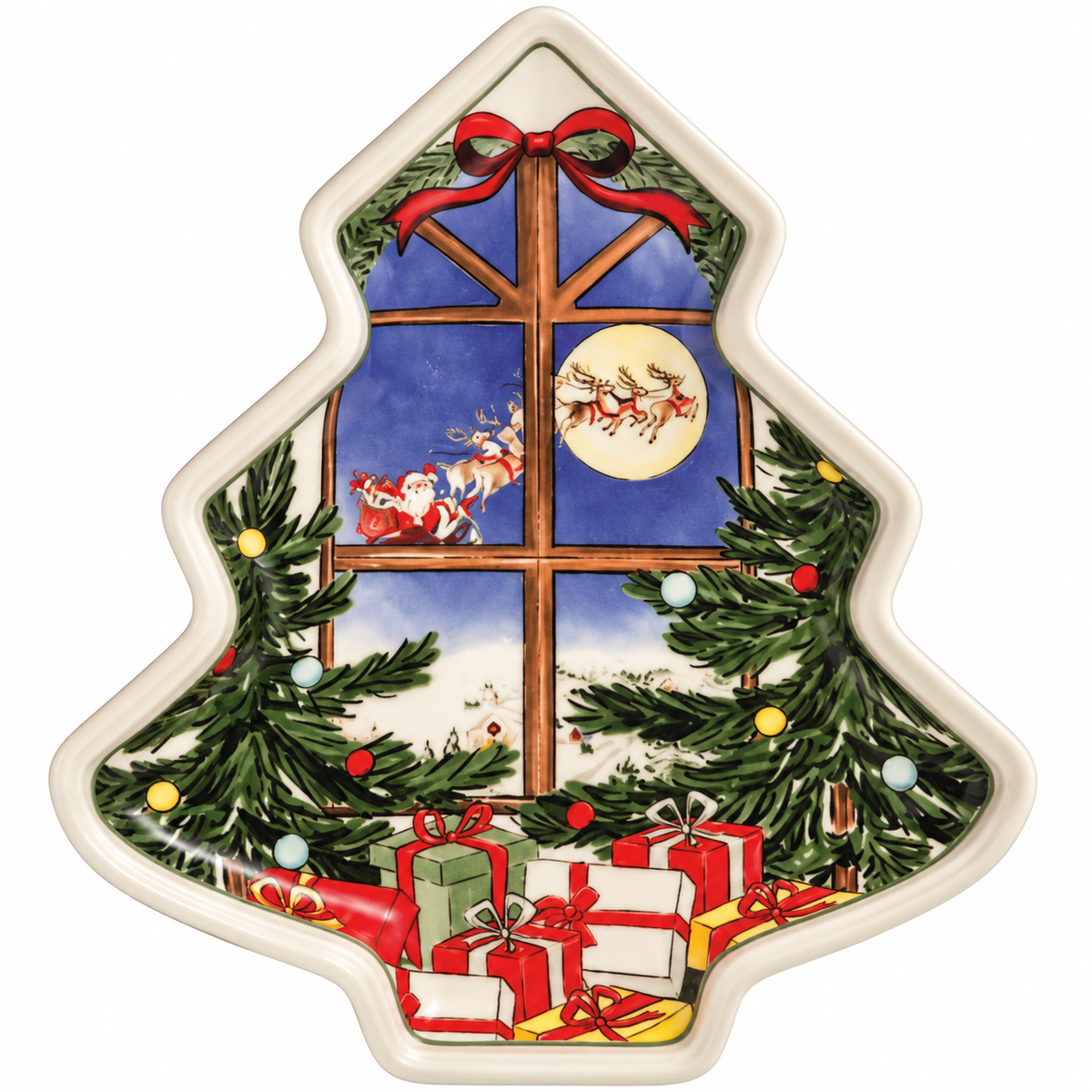 Mud Pie - Santa or Tree Platter