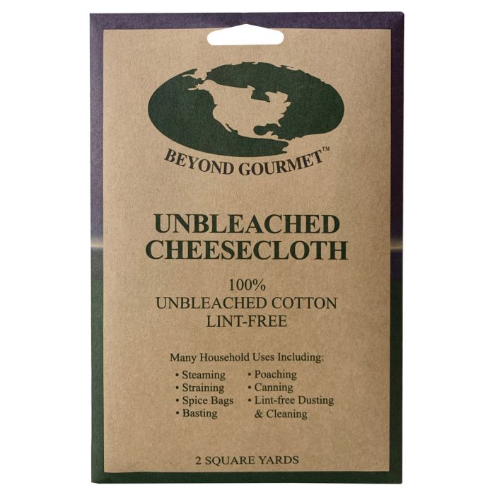 Unbleached Cheese Cloth in its card packaging