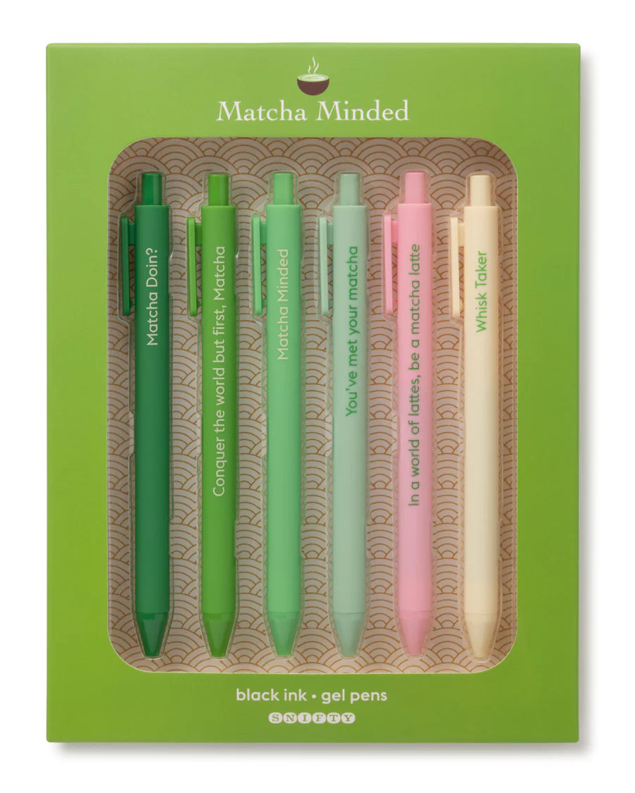 Snifty - Matcha Minded Pen Set