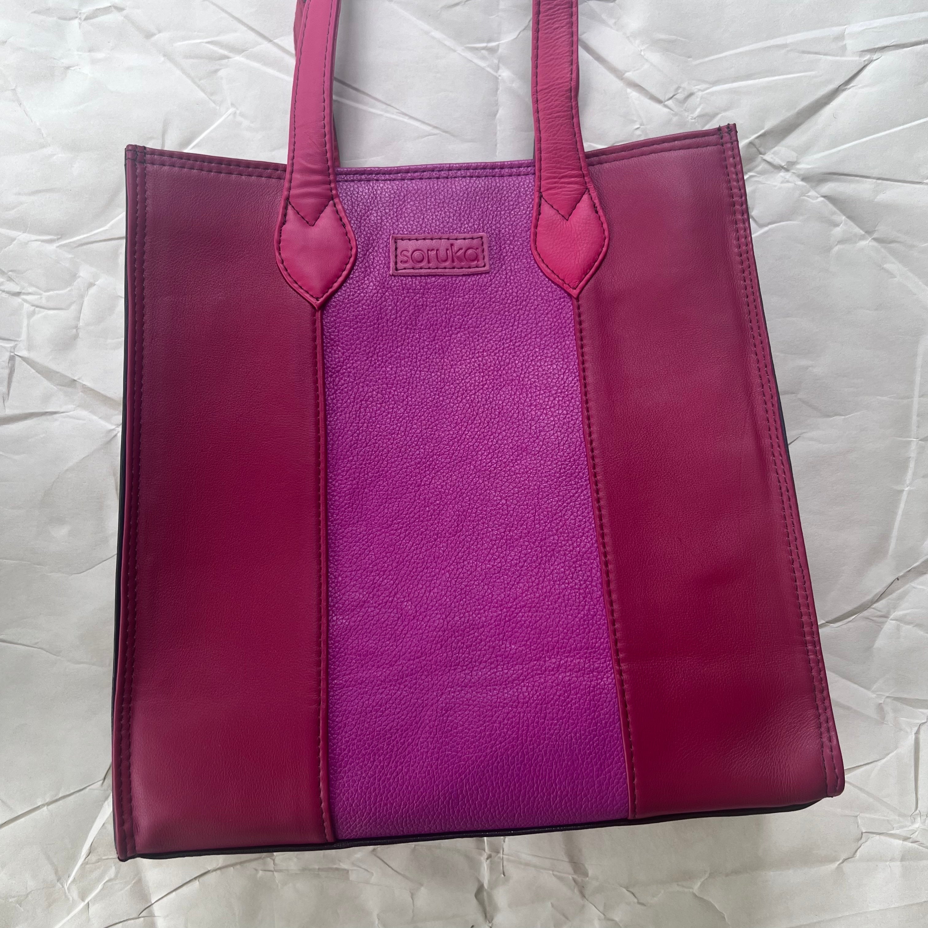 Soruka - Giselle Tote, Cerulean & Raspberry – Kitchen Store & More