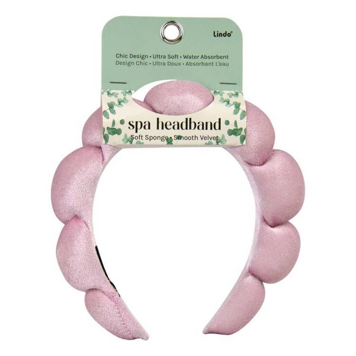 pink Velvet Cloud Headband
