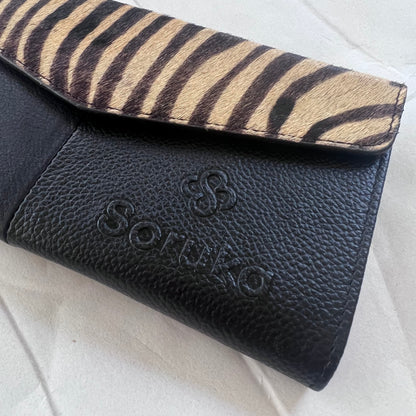 close-up of raven Judith Wallet