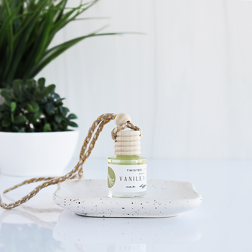 vanilla bean car diffuser jar