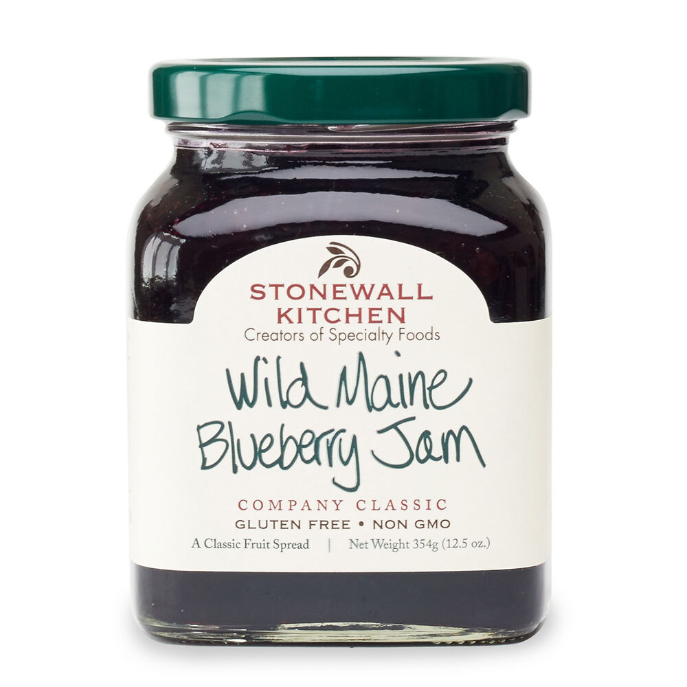 jar of Wild Maine Blueberry Jam.