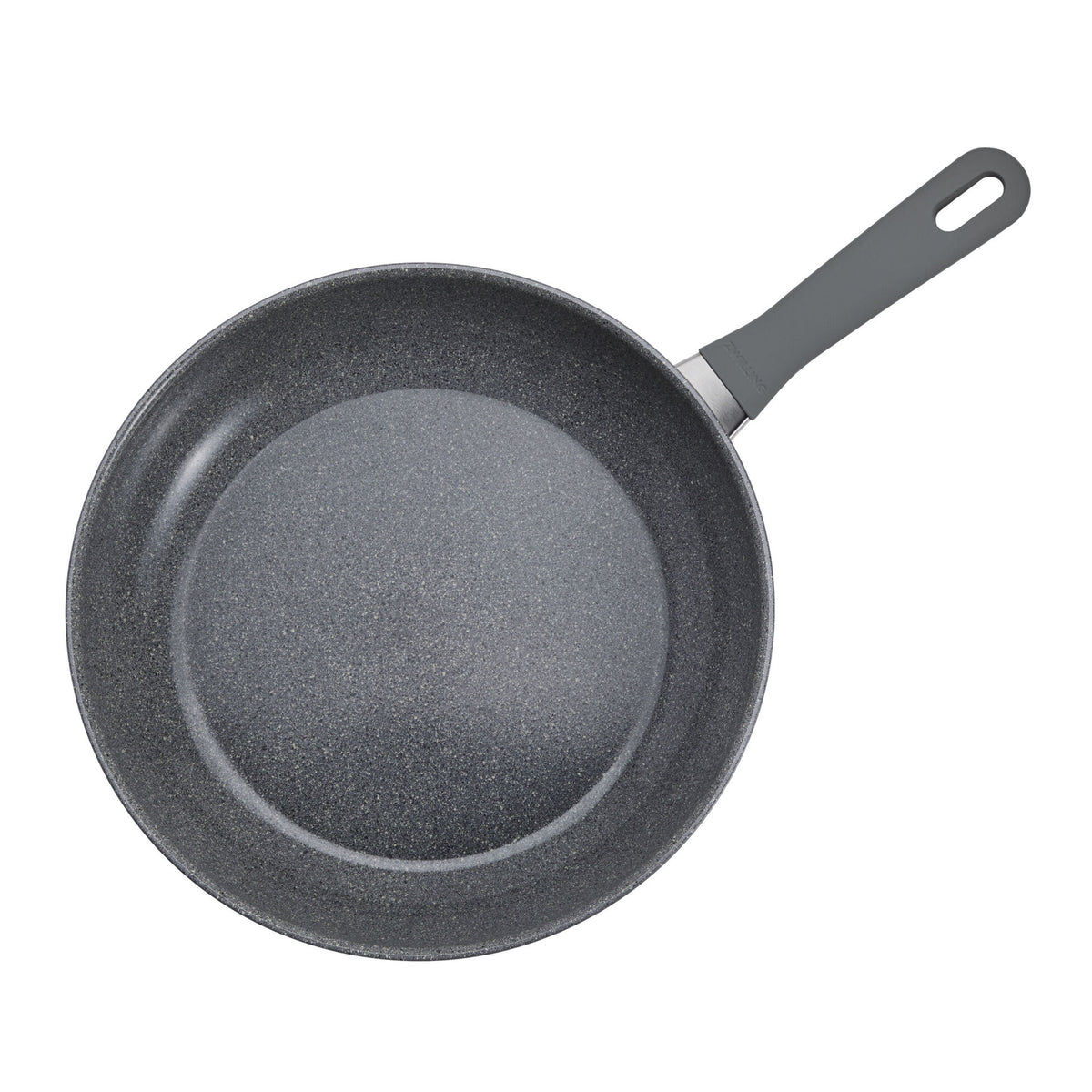 top down view of the 12" Parma Plus, Nonstick Ceramic Fry Pan on a white background
