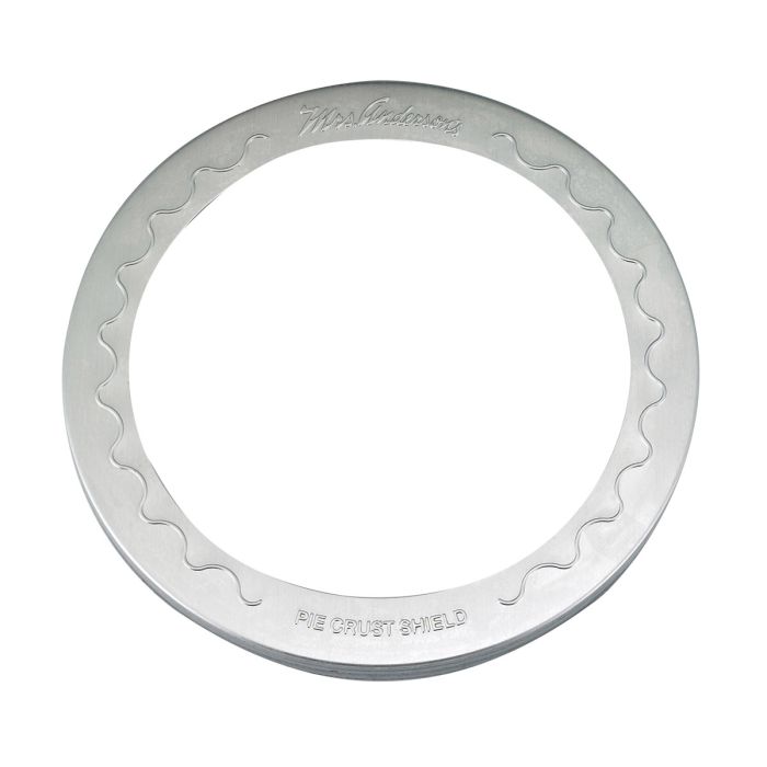 Pie Crust Shield on a white background