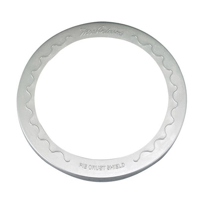 Pie Crust Shield on a white background