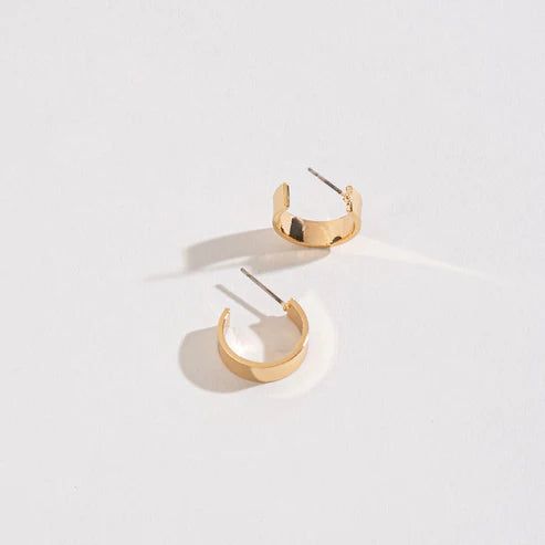 Small Flat hoops on a white background.