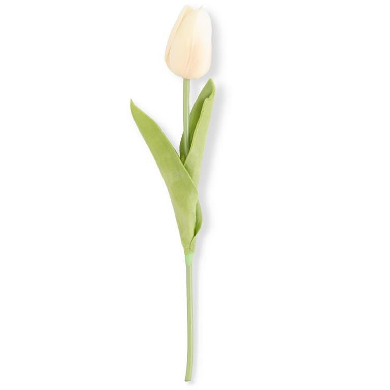 K & K Interiors - Cream Real Touch Tulips