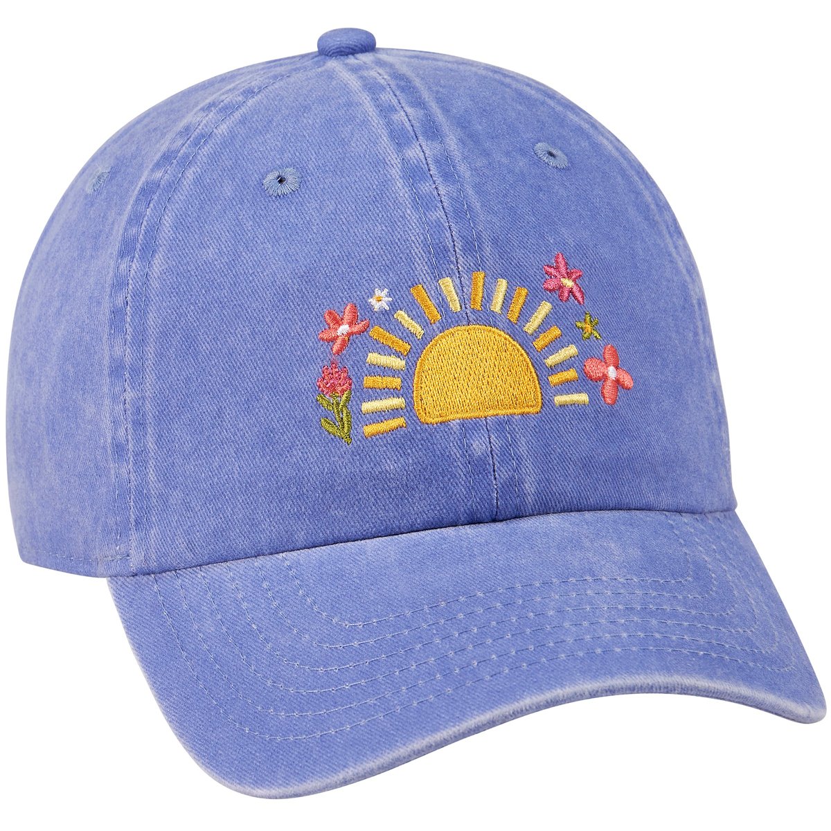 front of hat