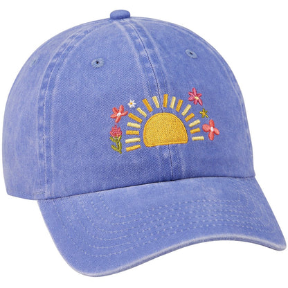 front of hat