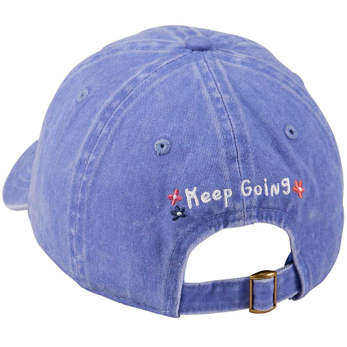 back of hat