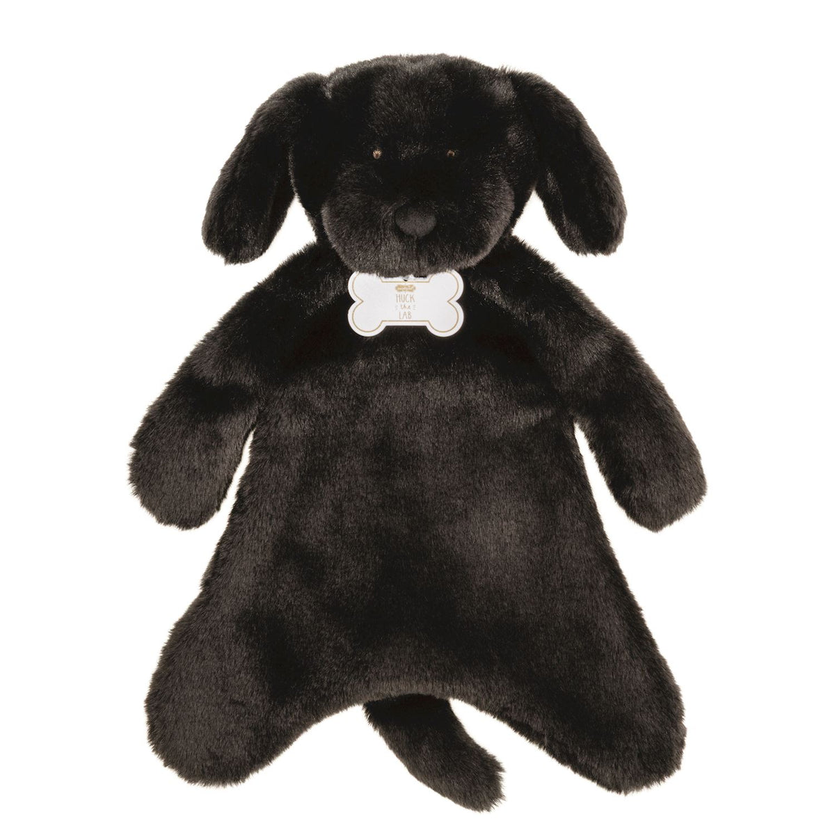 black lab plush woobie