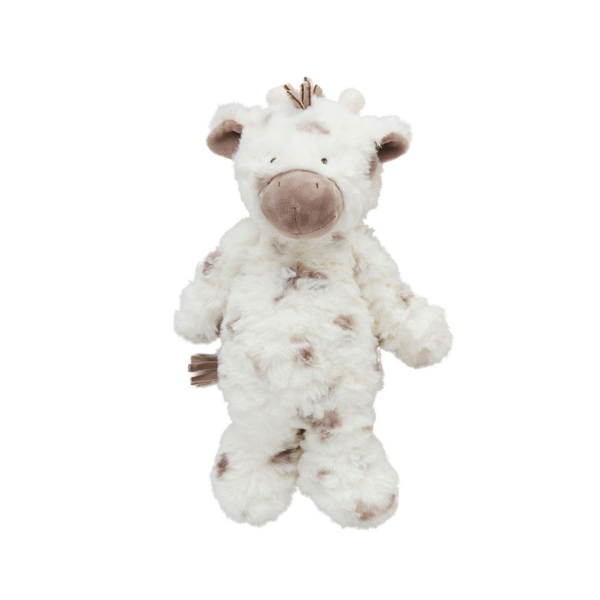 giraffe plush toy on a white background