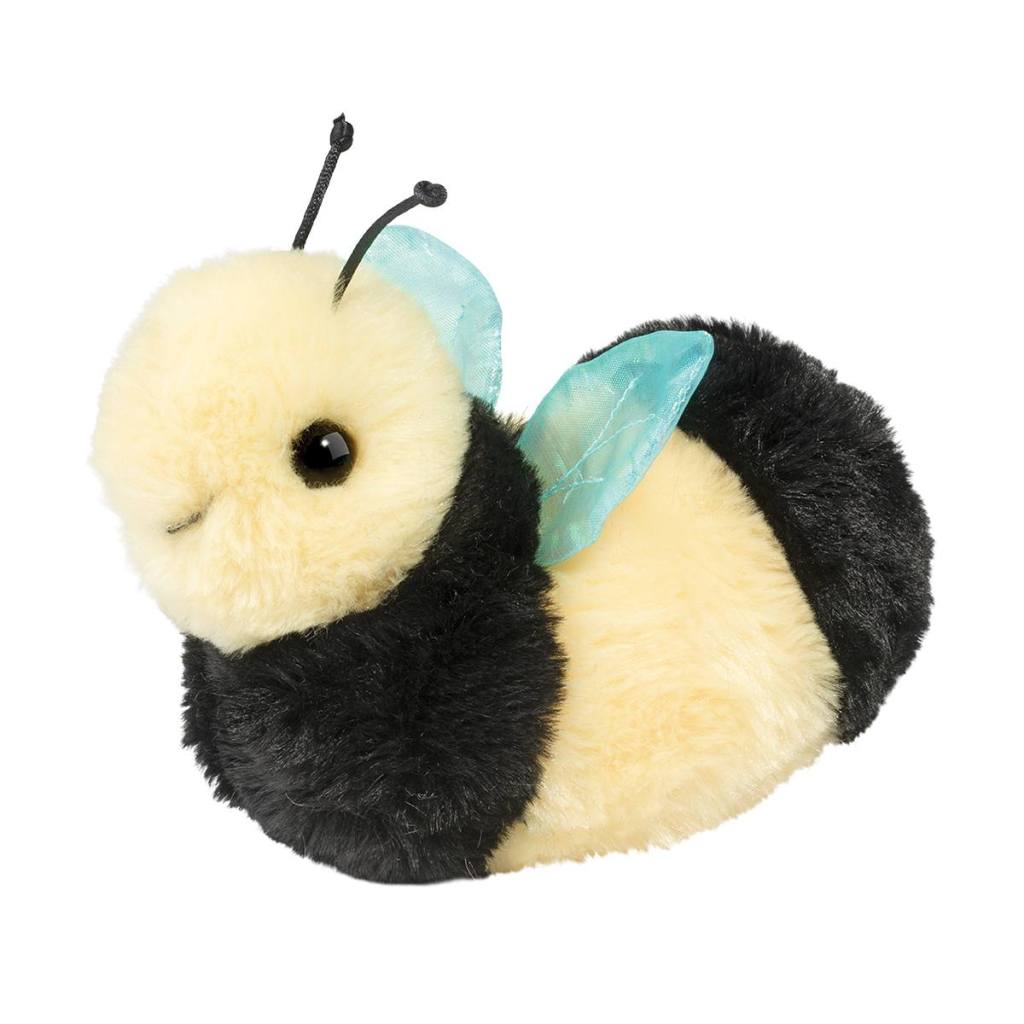 Chive Bee Plush Toy on a white background.