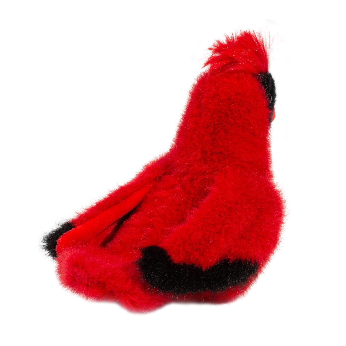 back view of Carmine Cardinal Plush Toy