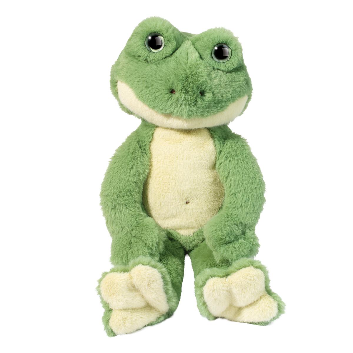 front view of Floyd Frog Plush Toy