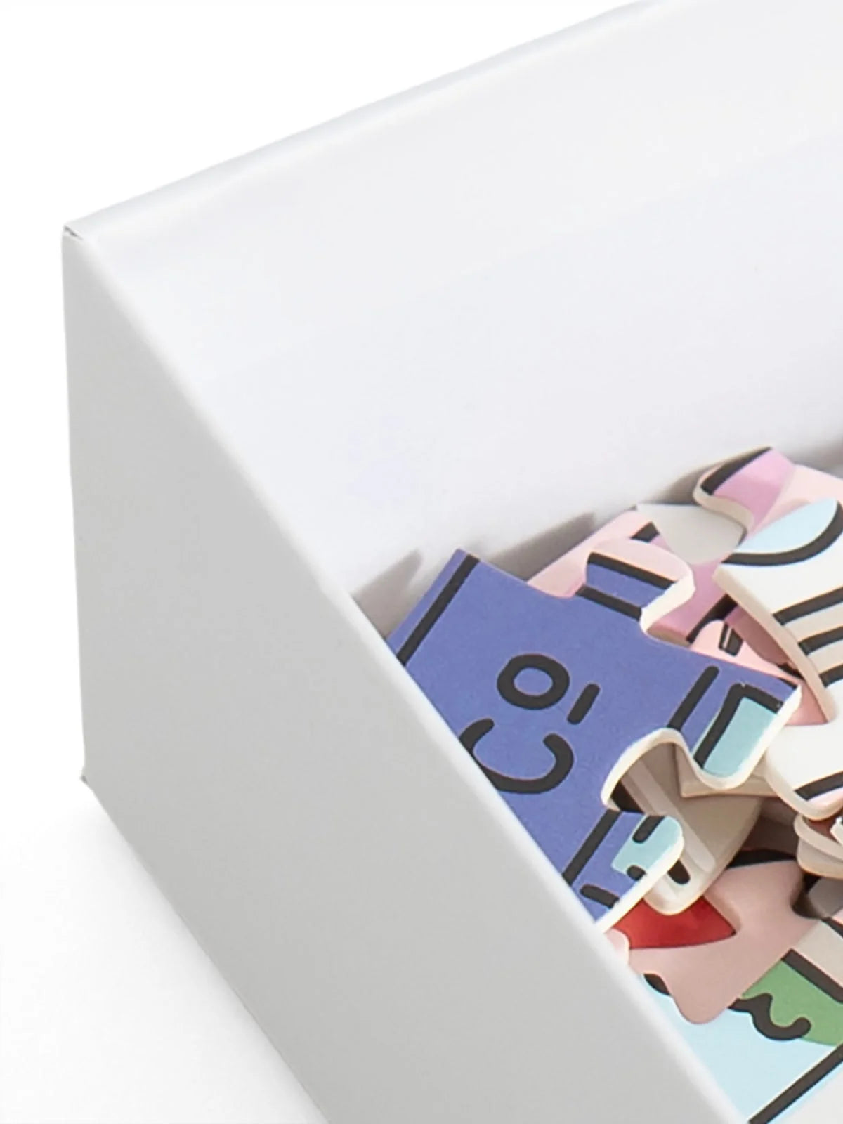 box of puzzle pieces