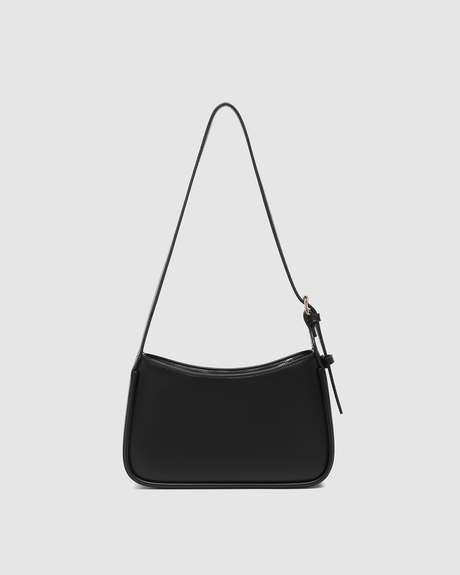 back view of black Ivy Shoulder Bag