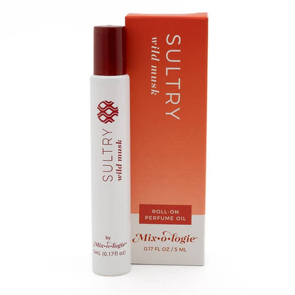 Rollerball Perfume Oil, Sultry and its box