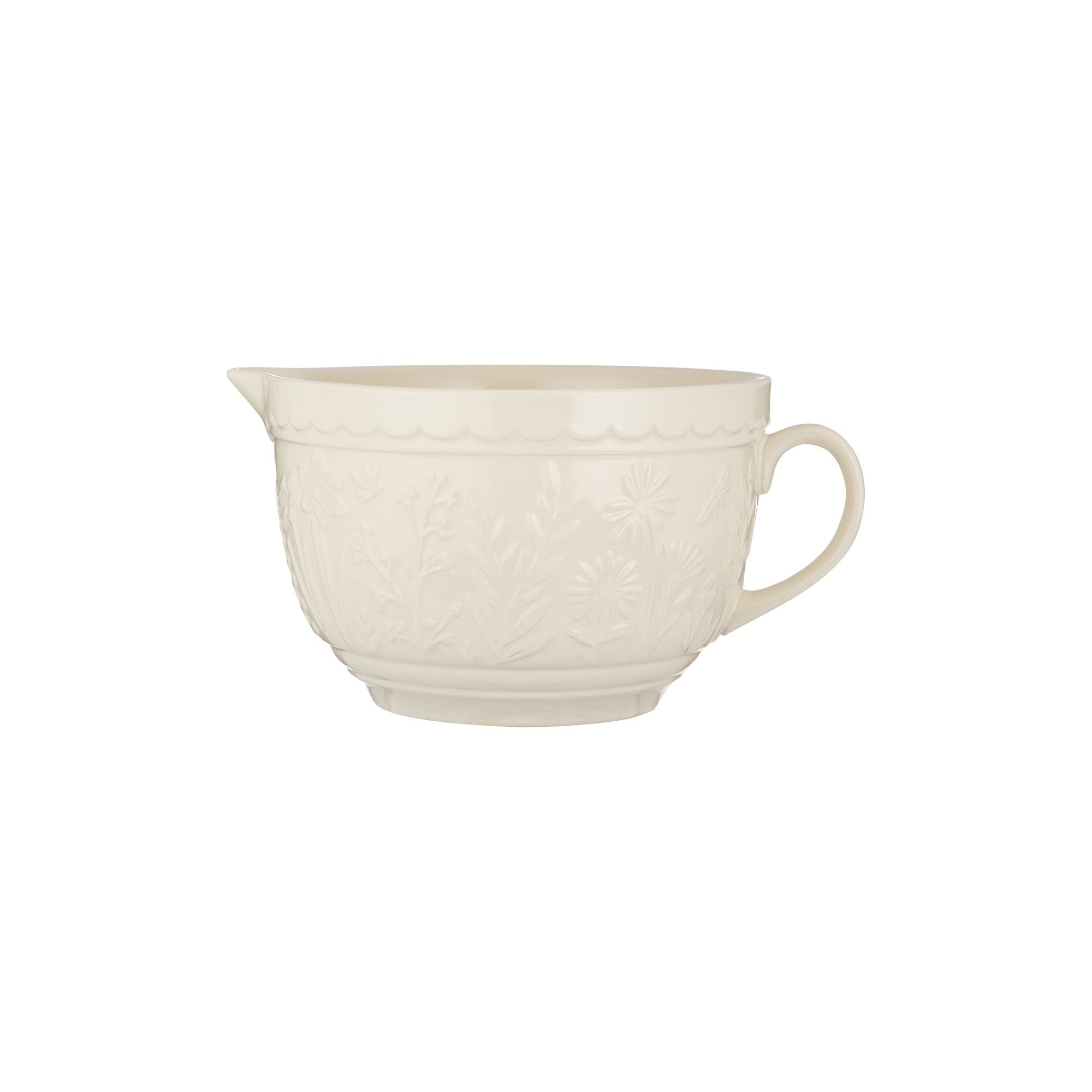 Mason Cash In the Meadow Cream Floral Batter Bowl - Thumbnail 2