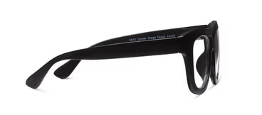 side view of center stage black frames