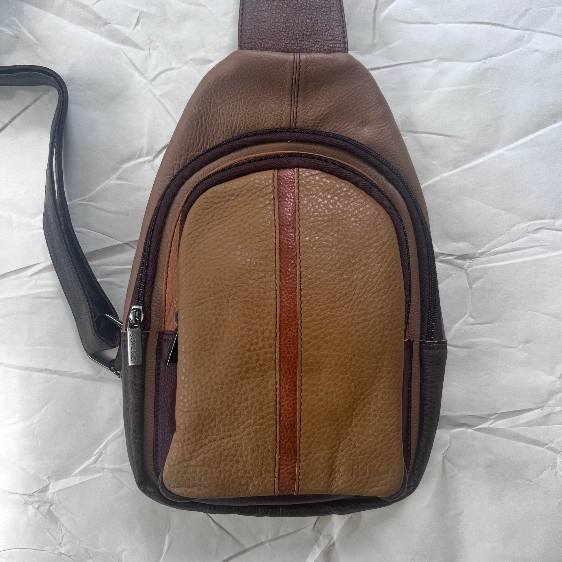 caramel Gregg Sling Bag