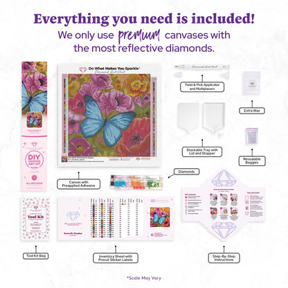 image of all the items included in the kit