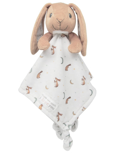 front view of the Guess How Much I Love You Bunny Lovey on a white background