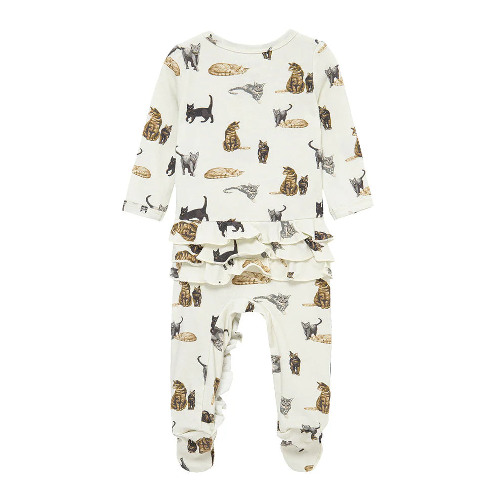 back view of cat romper