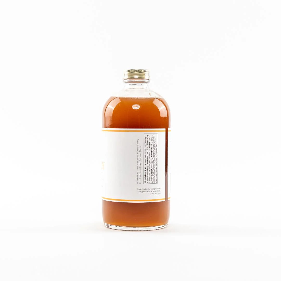 side view of bottle of Hot Toddy Mix