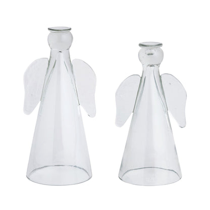 Mud Pie - Glass Angel Sitter