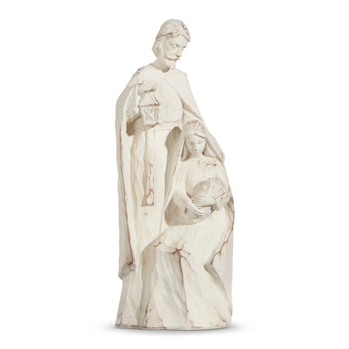 mary, jesus, and joseph figurine.