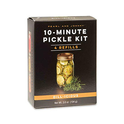 box of  Dill-icious pickle kit refills.